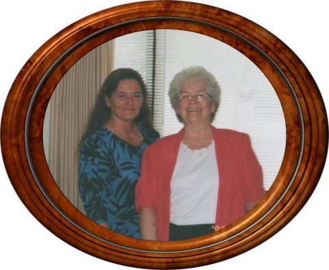 Emily's mom Sheila Smith-Ramirez and her grandma Peggy Smith